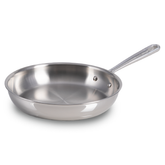 Pro Tri-Ply Stainless Steel Cookware, 6 Quart Dutch Oven with Lid, Silver