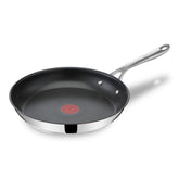 Cooks Direct Stainless Steel by Jaime Oliver 11 inch frypan with non-stick interior