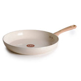 Revive Ceramic Non-Stick interior, 12 Inch Frypan, Beige