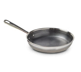 HybridMesh Stainless Steel 10.5 inch frypan with non-stick interior