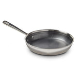 HybridMesh Stainless Steel 8 inch frypan with non-stick interior