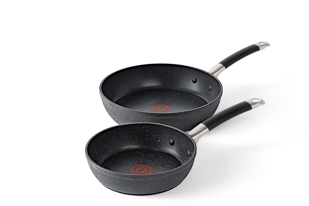 Stone Force, Platinum non-stick, 2 Piece Frypan Set, 8 inch and 10.5 inch