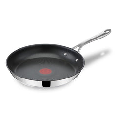 Cooks Direct Stainless Steel by Jaime Oliver 11 inch frypan with non-stick interior