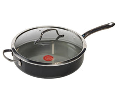 Preserve Ceramic Non-Stick Cookware, 5.5 Quart Jumbo Cooker, Truffle Black