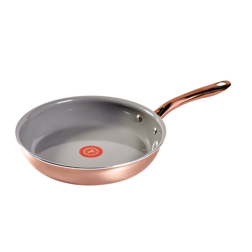 Preserve Ceramic Non-Stick Cookware, 12.5 Inch Frypan, Rose Gold