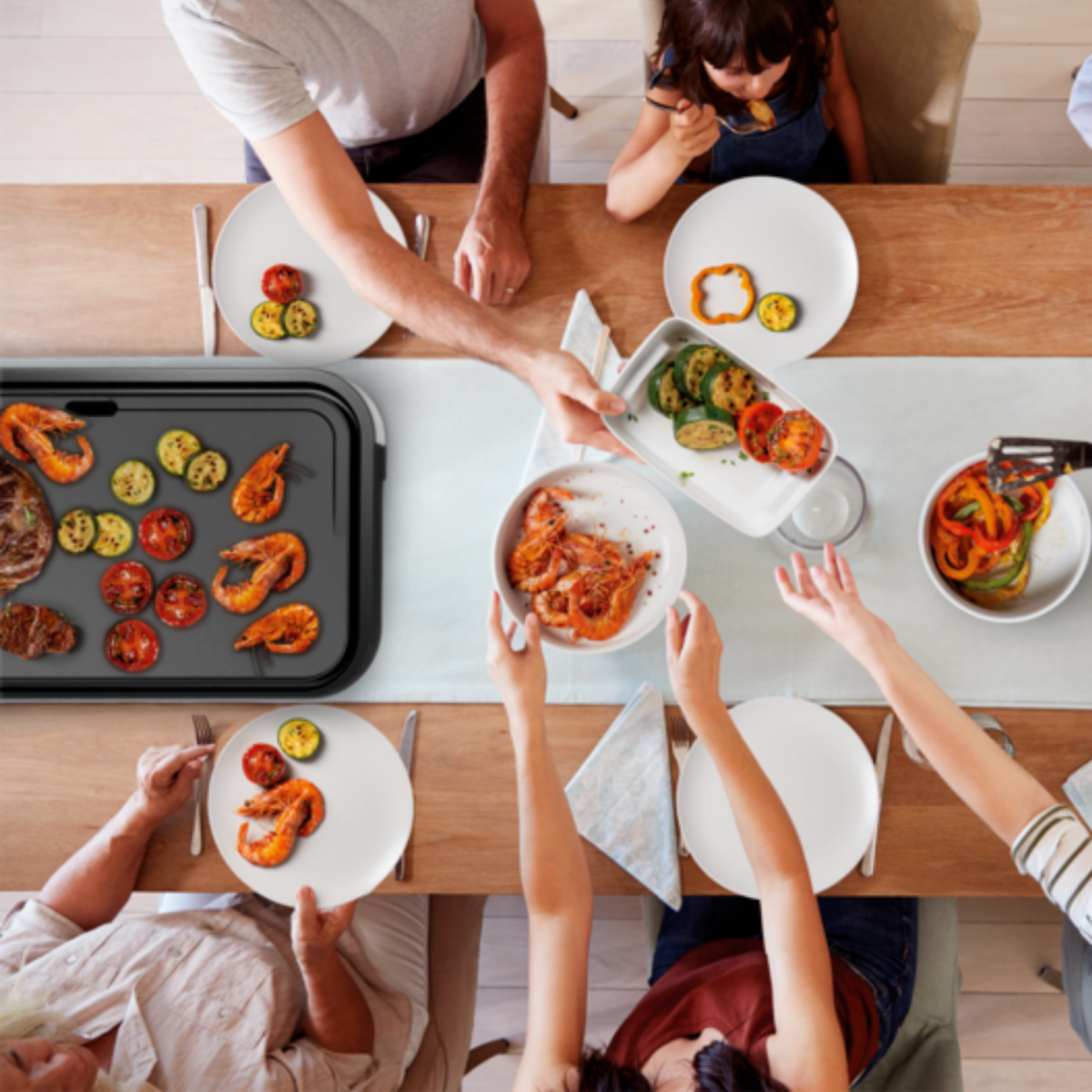 XL Electric Griddle, Family sized, Non-Stick Coating