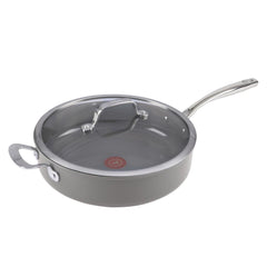 Ceramic Excellence Nonstick Universal Pan 5.5 Quarts, Cookware, Pots and Pans, Grey
